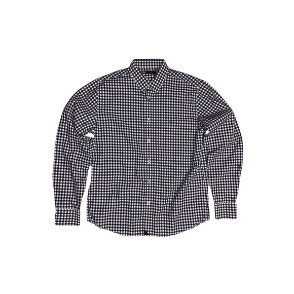 UNTUCKit Other - UNTUCKIT Button Down Shirt Mens Large Blue White Gingham Slim Fit Cotton UT35075
